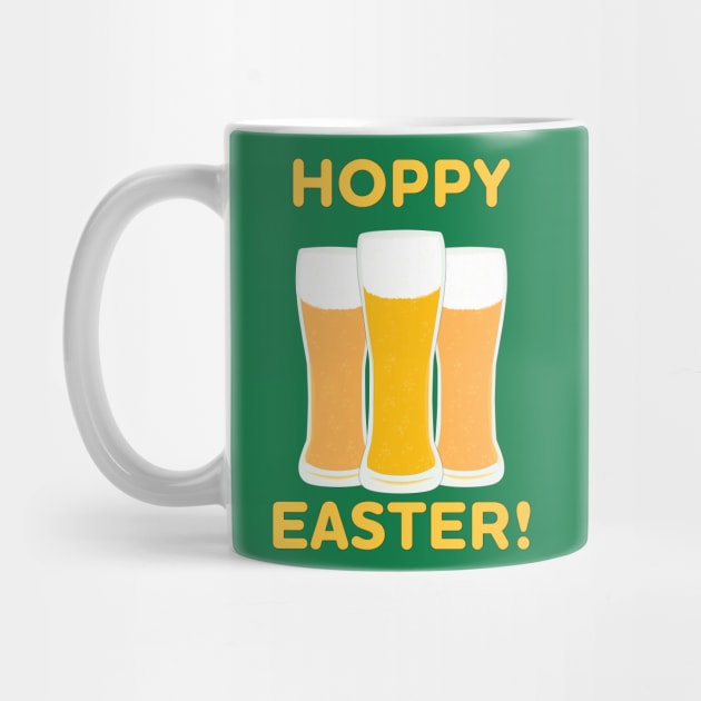 Hoppy Easter! Funny Drinking Design with Beer by skauff